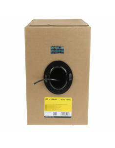 StarTech.com Matassa di cavi LAN Cat5e solidi UTP da 305 m - Bobina di rete ethernet RJ45 - Cavo Ethernet Sfuso Cetificato CMR - 2