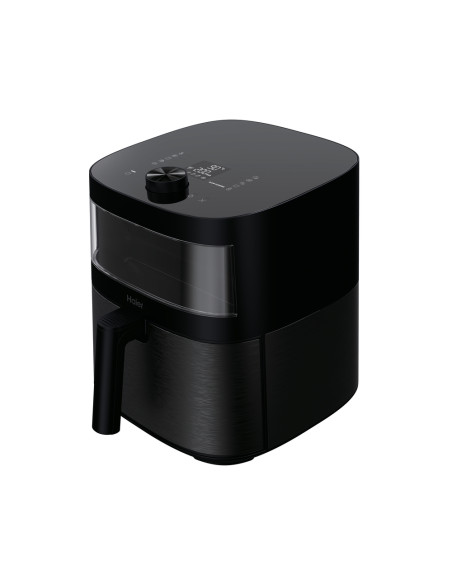 Haier Friggitrice ad aria I-Master Serie 5 Nero, Capacità 7 L, Range di temperatura 40°-200°, 9 in 1, Accessoriata
