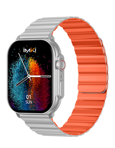 IMIKI SF1 5,11 cm (2.01") AMOLED 45 mm Digitale 410 x 502 Pixel Touch screen Argento 2