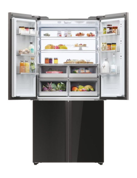 Haier Cube 90 Serie 9 HCW9919FSGB frigorifero side-by-side Libera installazione 586 L F Nero