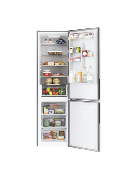 Candy Fresco CCE4T620DS Libera installazione 377 L D Argento