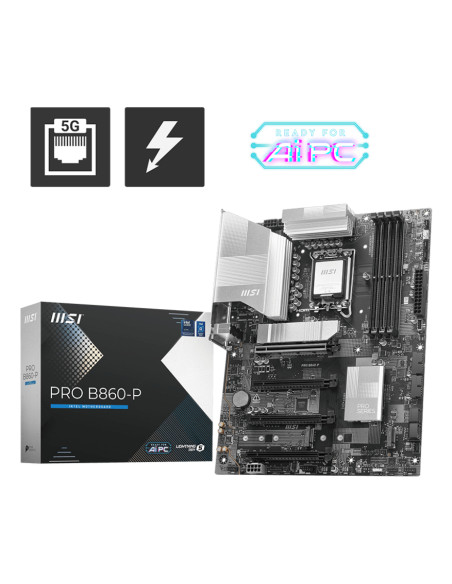 MSI PRO B860-P scheda madre Intel B860 LGA 1851 (Socket V1) ATX