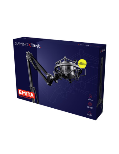 Trust GXT 253 Emita Supporto per microfono da trasmissione