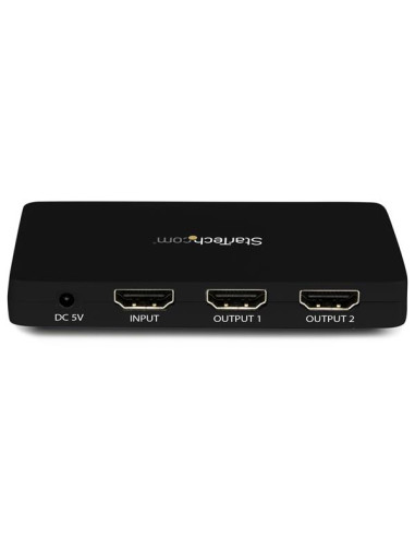 StarTech.com Sdoppiatore Splitter HDMI 4k @ 30hz 1x2 porte con custodia in alluminio
