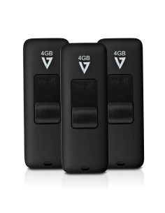 V7 VF24GAR-3PK-3E unità flash USB 4 GB USB tipo A 2.0 Nero 2
