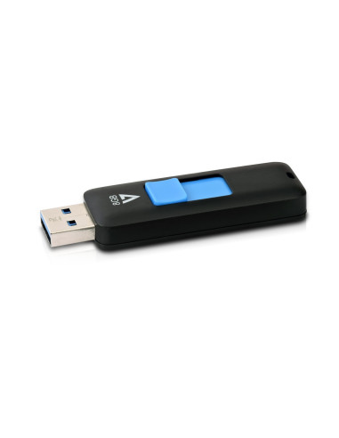 V7 VF38GAR-3E unità flash USB 8 GB USB tipo A 3.2 Gen 1 (3.1 Gen 1) Nero, Blu