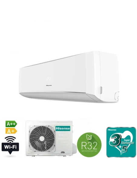 Hisense CBYR0906G/CBYR0906W condizionatore fisso Climatizzatore split system Bianco
