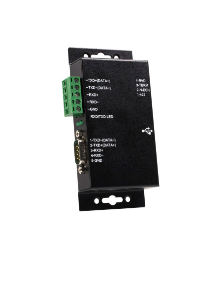 StarTech.com Adattatore seriale 1 porta USB a RS-422/RS-485 in metallo per industria con isolamento