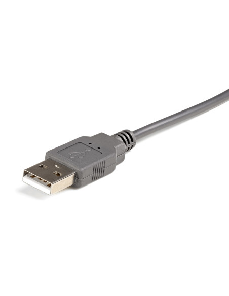 StarTech.com Cavo adattatore USB a Seriale RS232 DB9 / DB25 - Cavo Adattatore seriale USB a DB9 / DB25 RS232 ad 1 porta M/M