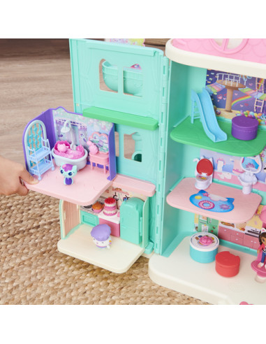 Gabby's Dollhouse , La sala da bagno di Siregatta, mini playset stanze della casa, giochi per bambini dai 3 anni in su