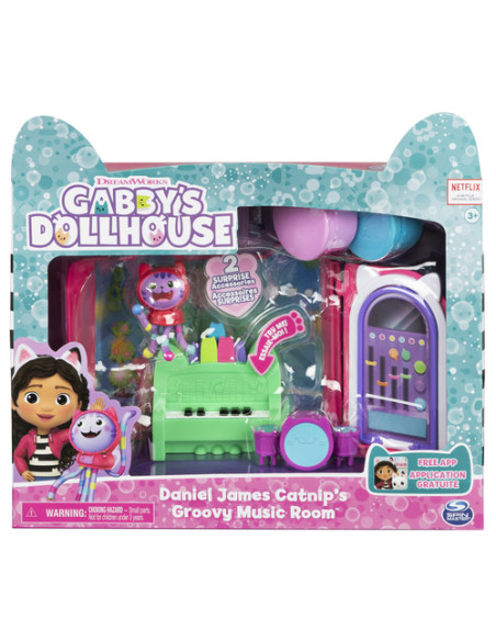 Gabby's Dollhouse Baby Box Cat Craft-A-Riffic Room