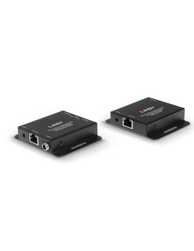 Lindy 38208 moltiplicatore AV Trasmettitore e ricevitore AV Nero