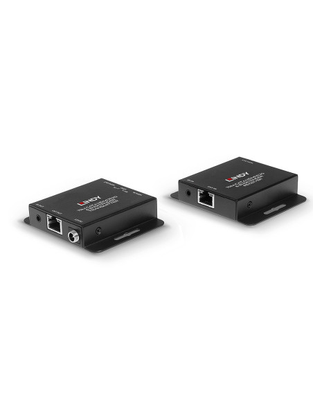 Lindy 38208 moltiplicatore AV Trasmettitore e ricevitore AV Nero