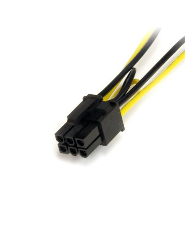 StarTech.com Adattatore cavo di alimentazione SATA a scheda video PCI Express 6 pin da 15 cm
