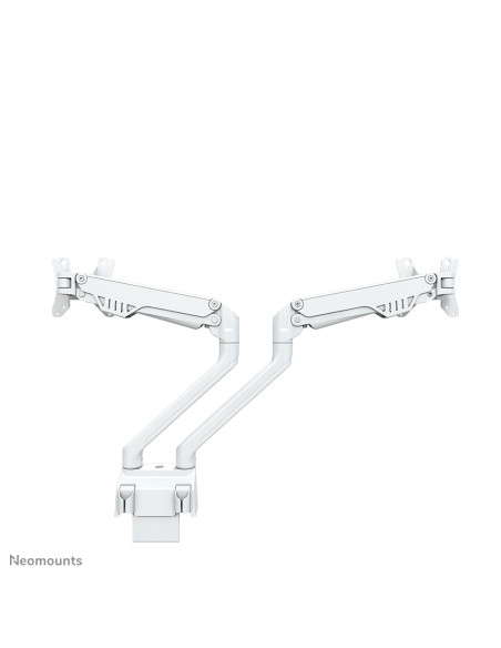 Neomounts FPMA-D750DWHITE2 Braccio per monitor 10-32" - molla a gas - Topfix - 180°-stop
