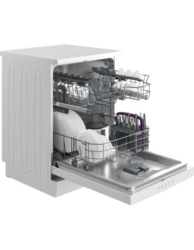 Beko b300 Lavastoviglie a libera installazione 60 cm, Classe D, 45dBA, 14 coperti, 5 programmi
