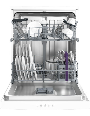 Beko b300 Lavastoviglie a libera installazione 60 cm, Classe D, 45dBA, 14 coperti, 5 programmi