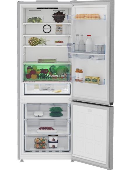Beko B3RCNE564HDXB: Frigorifero Combinato Beyond, Total No-Frost, 70 cm