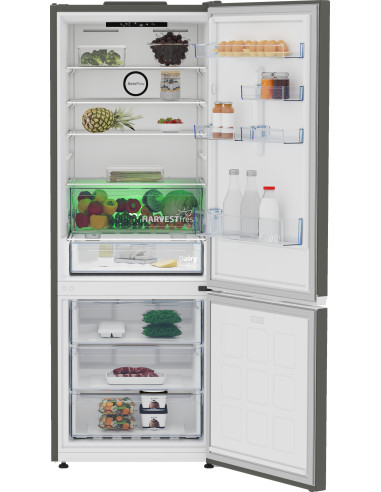 Beko B3RCNE564HG: Frigorifero Combinato Beyond, Total No-Frost, 70 cm