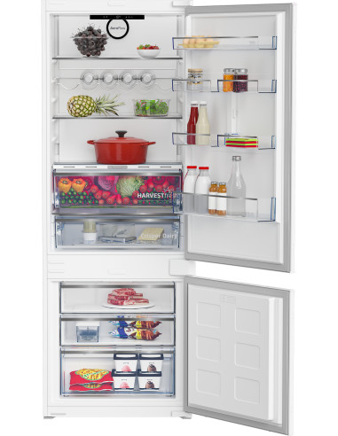 Beko BCNE400E40SN frigorifero con congelatore Da incasso 370 L E Bianco