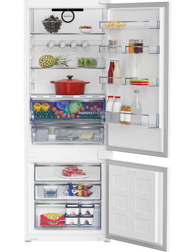 Beko BCNE400E40SN frigorifero con congelatore Da incasso 370 L E Bianco