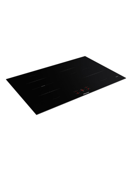 Hisense HI8421BSC piano cottura Nero Da incasso 80 cm Piano cottura a induzione 4 Fornello(i)