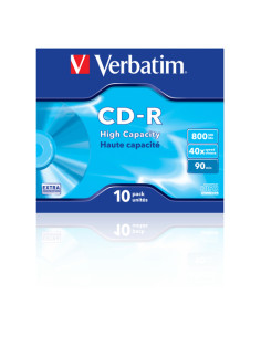 Verbatim CD-R High Capacity 800 MB 40x 10 pz