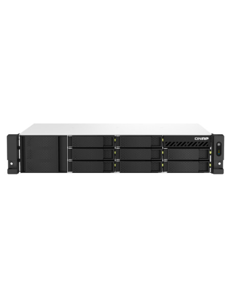 QNAP TS-864EU-8G server NAS e di archiviazione Armadio (2U) Intel® Celeron® 8 GB DDR4 0 TB QNAP Turbo System Nero