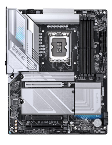 GIGABYTE B860 GAMING X WIFI6E Scheda madre - CPU Intel Core Ultra, VRM a 12+1+2+1 fasi, fino a 9066MHz DDR5, 1xPCIe 5.0 + 2xPCIe