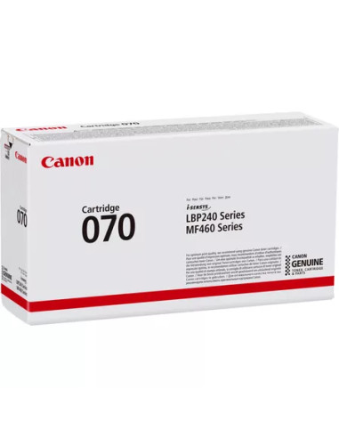 Canon 070 cartuccia toner 1 pz Originale Nero
