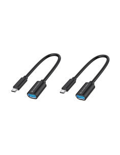 Conceptronic ABBY11B cavo USB USB 3.2 Gen 1 (3.1 Gen 1) 0,2 m USB C USB A Nero