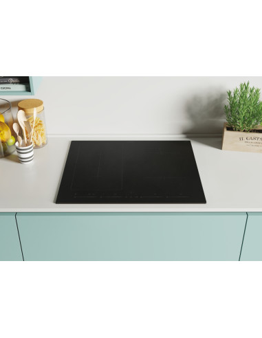 Candy CETPS64MCWFTT/1 Nero Da incasso 59 cm Piano cottura a induzione 4 Fornello(i)