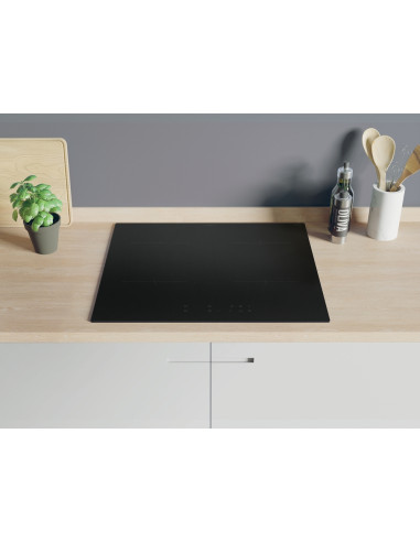 Candy CI64248CTT Nero Da incasso 59 cm Piano cottura a induzione 4 Fornello(i)