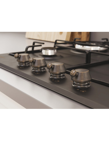 Candy Classic CHW6BR4WGTGH Antracite Da incasso 59 cm Gas 4 Fornello(i)