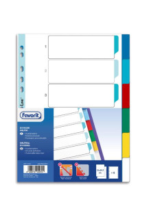 INTERC.NEUTRO 6 TACCHE A4 21X29.7