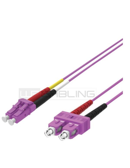 PATCH 2FO OM4 LCD/SCD VIOLA 0.5M