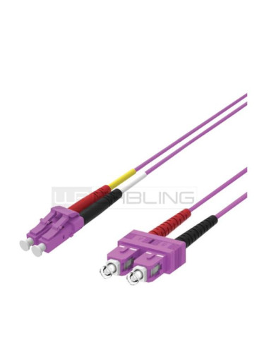 PATCH 2FO OM4 LCD/SCD VIOLA 0.5M