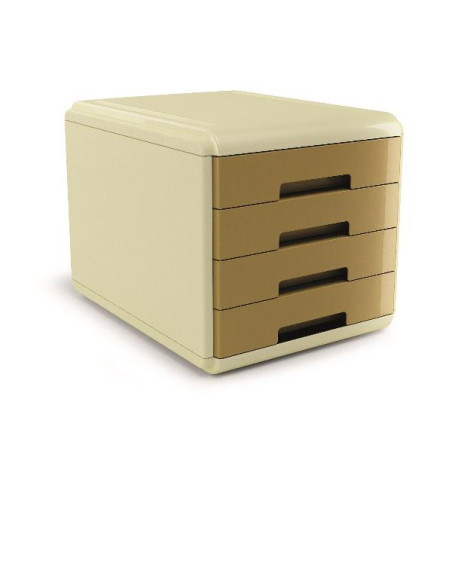 CASSETTIERA VINTAGE CARAMEL -