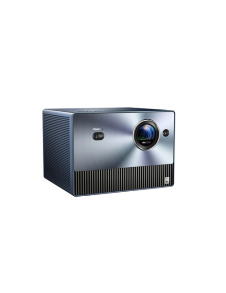 Hisense Mini Proiettore Triplo Laser 4K C1, da 65" fino a 300", Proiezione Tiro lungo, Smart TV VIDAA U6, Wifi, Bluetooth, Dolby