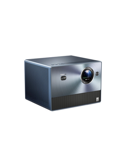 Hisense Mini Proiettore Triplo Laser 4K C1, da 65" fino a 300", Proiezione Tiro lungo, Smart TV VIDAA U6, Wifi, Bluetooth, Dolby