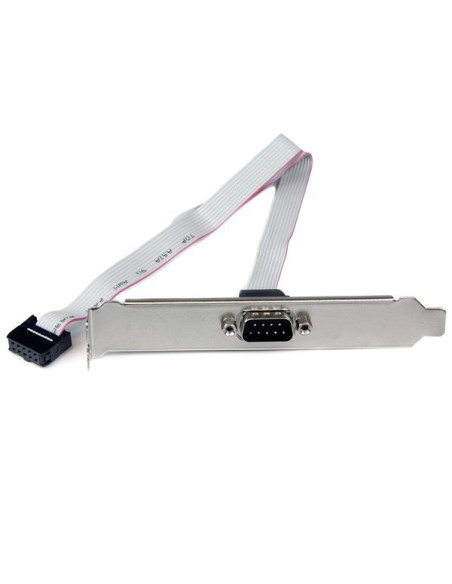 StarTech.com Piastra slot 16'' (40 cm) da seriale maschio 9 pin a header scheda madre 10 pin