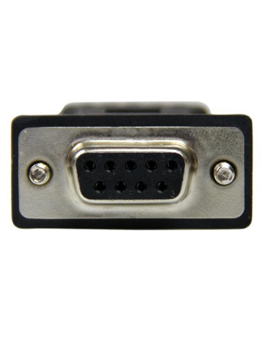 StarTech.com RS422 RS485 Serial DB9 - Terminal Block Adapter Nero
