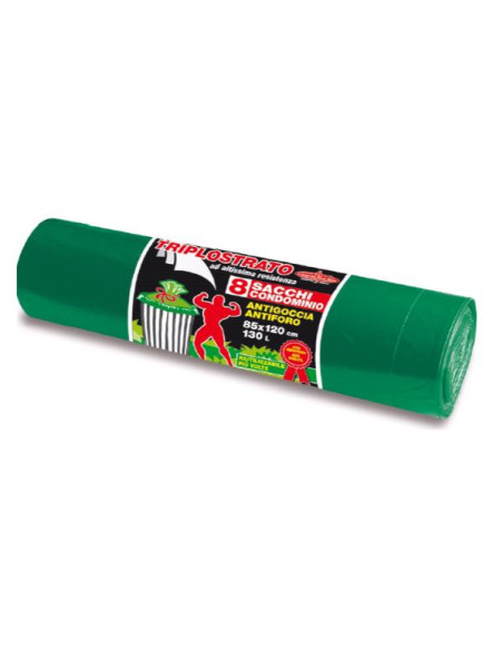 CF8 SACCHI VERDE 85X120 - 3STRATO