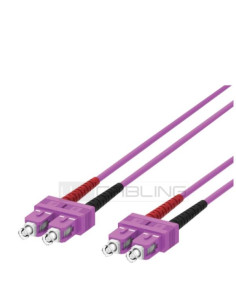 PATCH 2FO OM4 SCD/SCD VIOLA 10M