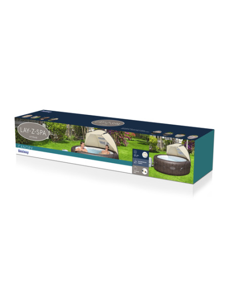 Bestway 60304 accessorio per vasche idromassaggio e spa Visiera parasole Beige