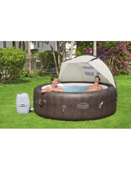 Bestway 60304 accessorio per vasche idromassaggio e spa Visiera parasole Beige