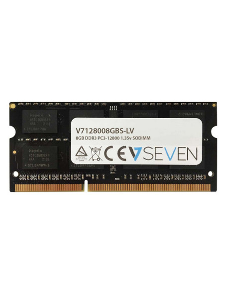 V7 8GB DDR3 PC3-12800 - 1600mhz SO DIMM Notebook Módulo de memoria - V7128008GBS-LV