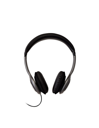 V7 HA520-2EP cuffia e auricolare Cuffie Cablato A Padiglione MUSICA Nero, Argento