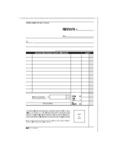 CF10BLOCCO RICEVUTA SANITAR 50X2RIC