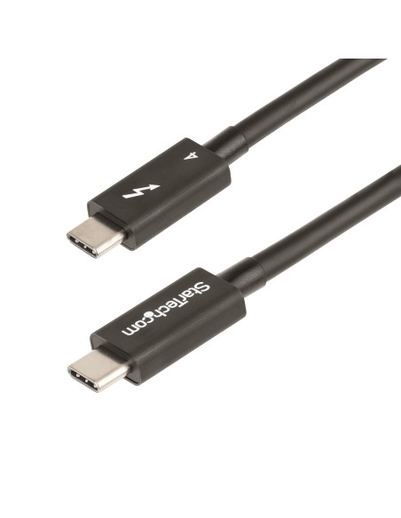 StarTech.com Cavo Thunderbolt 4 da 1m - 40Gbps - PD 100W - Cavo Video/Trasferimento dati 4K/8K - Cavo Thunderbolt Certificato In